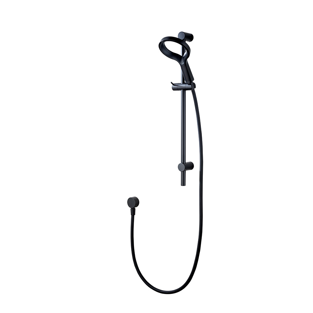 Aurajet® Aio Rail Shower Matte Black Methven UK