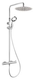 Aurajet® Aio S Thermostatic Cool Touch Diverter Shower