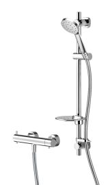 Satinjet® Kiri MK2 Cool To Touch Bar Shower With Easy Fit Shower Kit