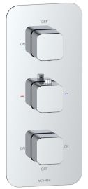 Wai Concealed Mixer Valve - 3 Outlet